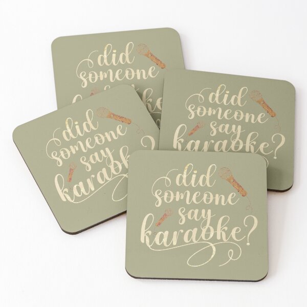 Item preview, Did someone say karaoke? designed and sold by edwinvisuals.
