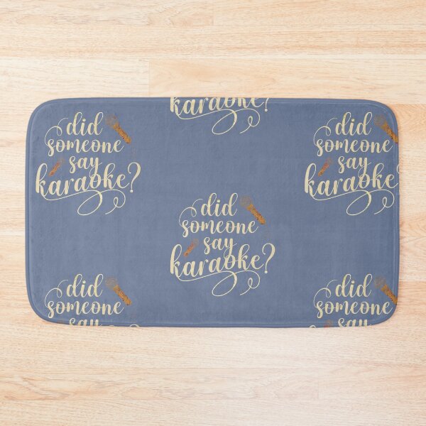 Item preview, Did someone say karaoke? designed and sold by edwinvisuals.
