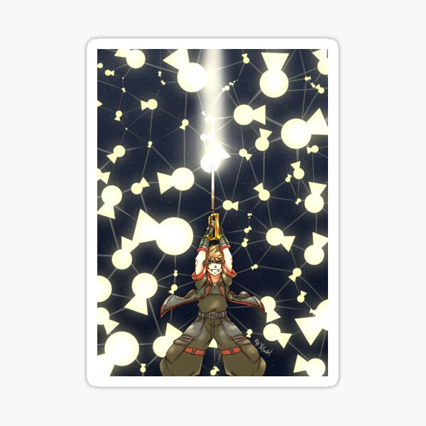 Vista previa del artículo con la obra «Enlace de Corazones (Kingdom Hearts Fanart)», diseñado y vendido por KikyoYuuki.