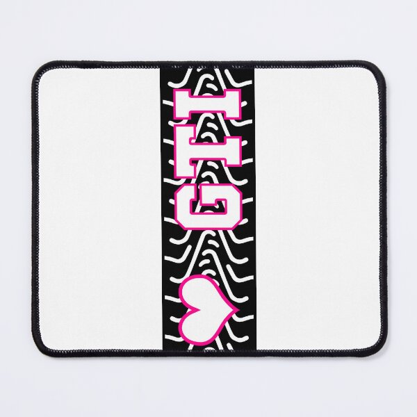 Item preview, Pink gti / sport tires, tire marks, tire tread designed and sold by Marcin Adrian.