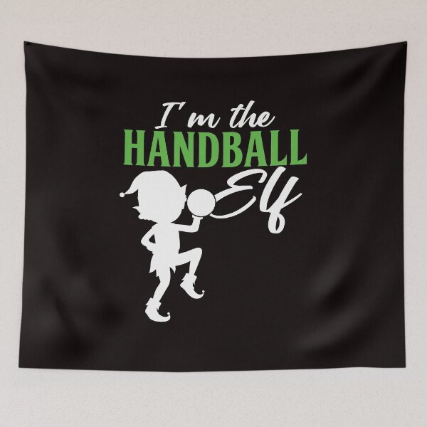 Item preview, Handball Elf Handballer Ball Sports Coach Team Trainer Game designed and sold by TomGiantDesigns.