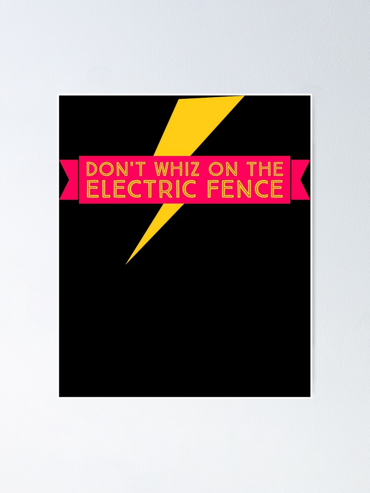 "Ren Stimpy Whiz on the Electric Fence" Poster for Sale by WooWyyesa Redbubble