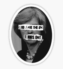 TORIES Out Sticker
