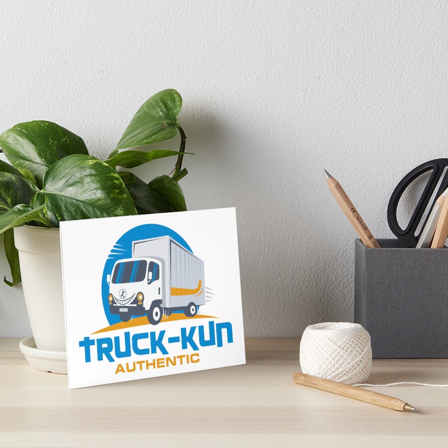 Truck-kun Authentic Art Board Print