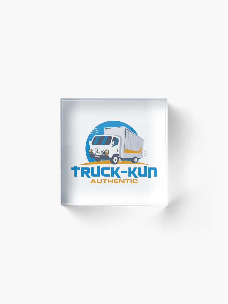 Alternate view of Truck-kun Authentic Acrylic Block