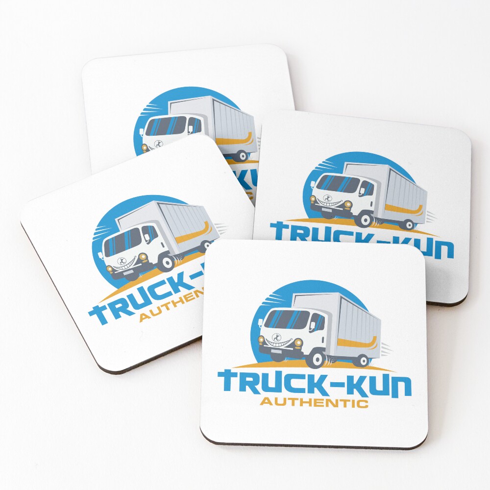 Truck-kun Authentic Coasters (Set of 4)