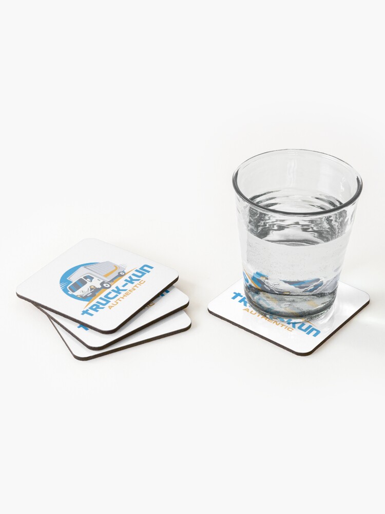 Alternate view of Truck-kun Authentic Coasters (Set of 4)