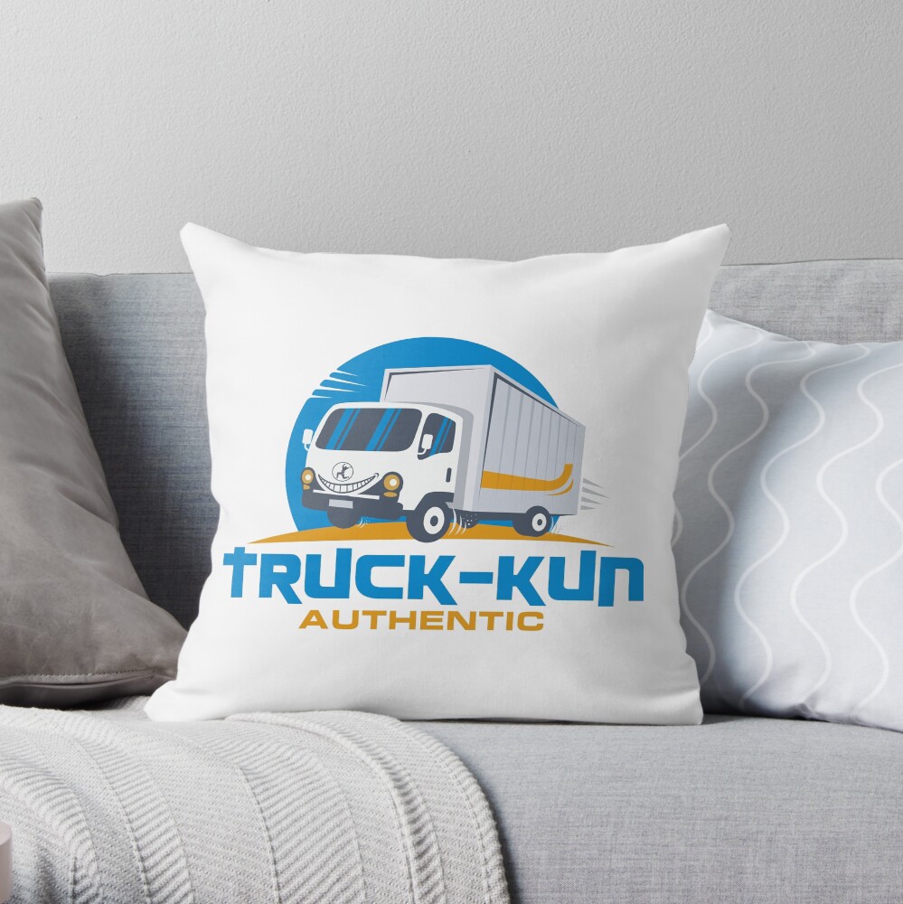 Truck-kun Authentic Throw Pillow
