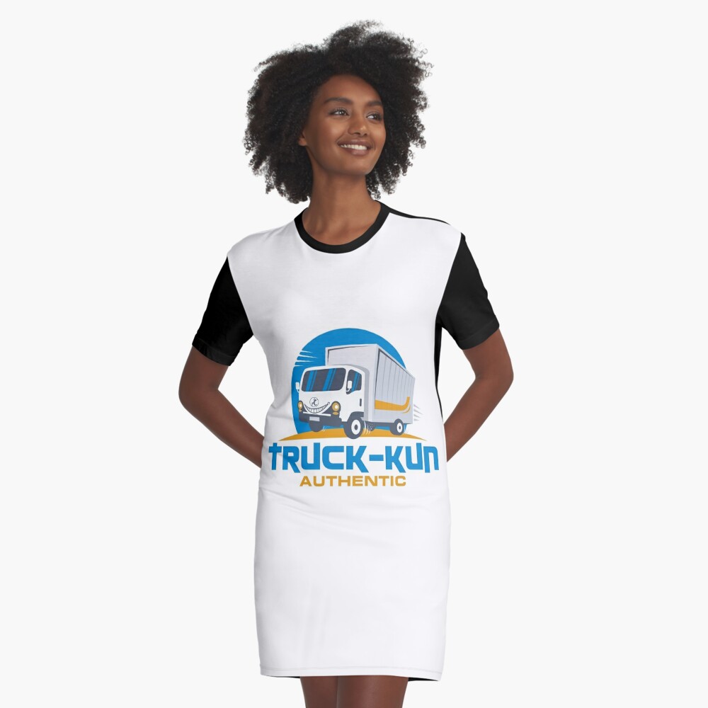 Truck-kun Authentic Graphic T-Shirt Dress