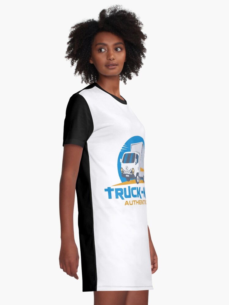 Alternate view of Truck-kun Authentic Graphic T-Shirt Dress