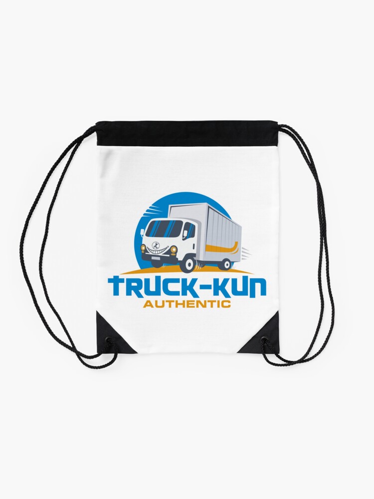 Alternate view of Truck-kun Authentic Drawstring Bag