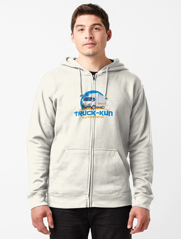 Thumbnail 1 of 5, Zipped Hoodie, Truck-kun Authentic designed and sold by 360Bitwork.