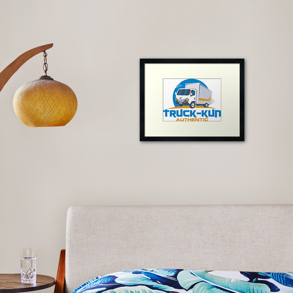 Truck-kun Authentic Framed Art Print