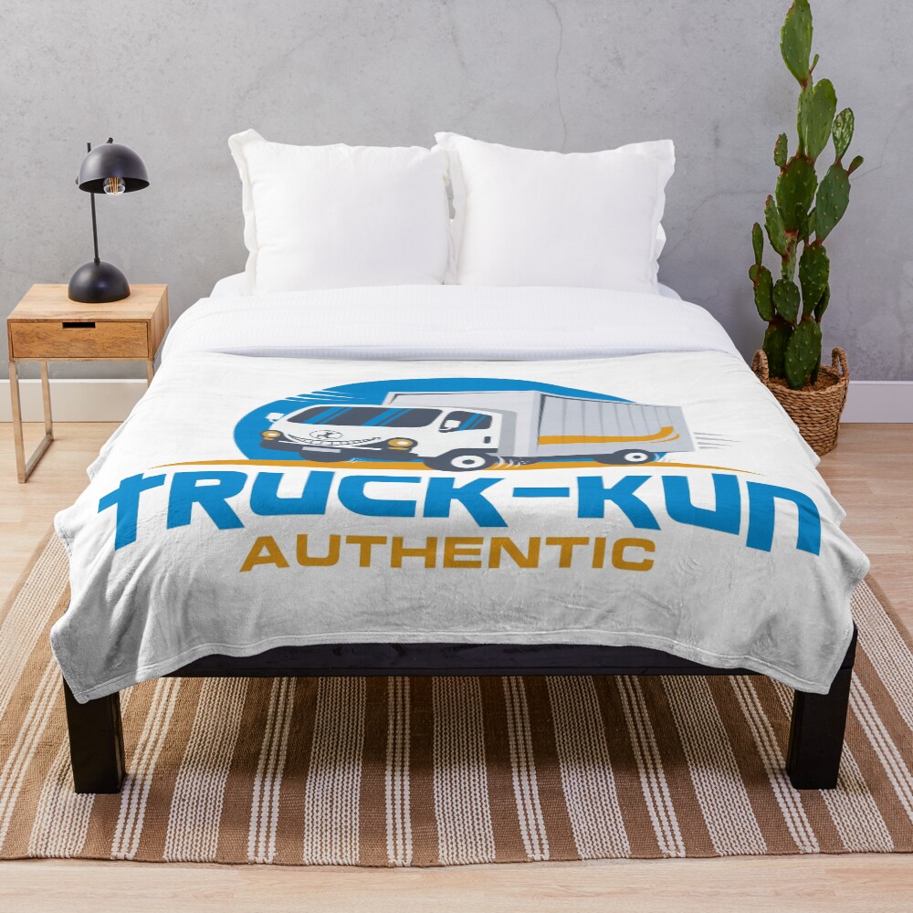 Truck-kun Authentic Throw Blanket
