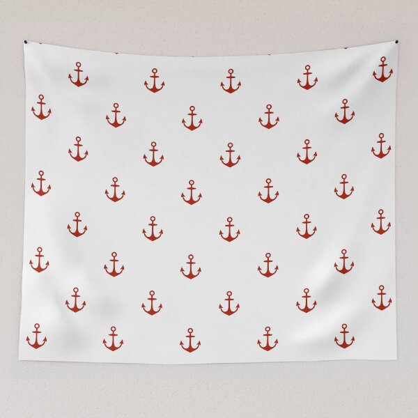 Item preview, Red Anchors Pattern designed and sold by Jared Davies.