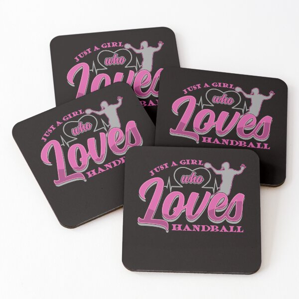 Item preview, Girl Who Loves Handball Player Handballer Ball Sports Coach designed and sold by TomGiantDesigns.