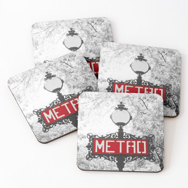 Item preview, Classic Old Metro Sign Paris designed and sold by CarolinaReina.