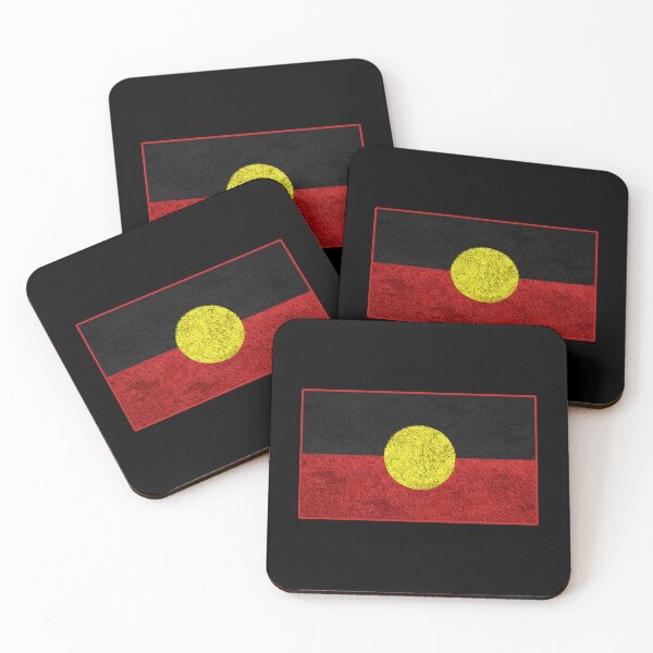Item preview, Aboriginal Distressed Flag Active  designed and sold by AnticvalleyVin.