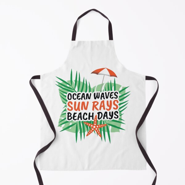Item preview, Ocean Waves Sun Rays Beach Days Funny Tropical Summer Beach Vacay designed and sold by dass-art.