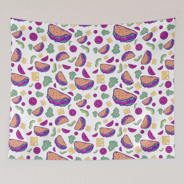Item preview, Taco Tuesday Magenta Hues designed and sold by ClaireyGee.