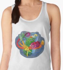 abstract embroidery Women's Tank Top