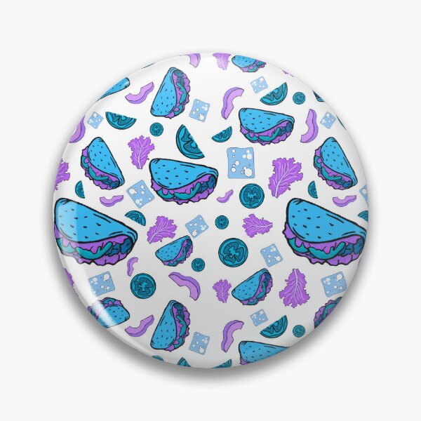 Item preview, Taco Tuesday Blue Hues designed and sold by ClaireyGee.
