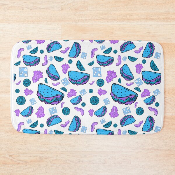 Item preview, Taco Tuesday Blue Hues designed and sold by ClaireyGee.