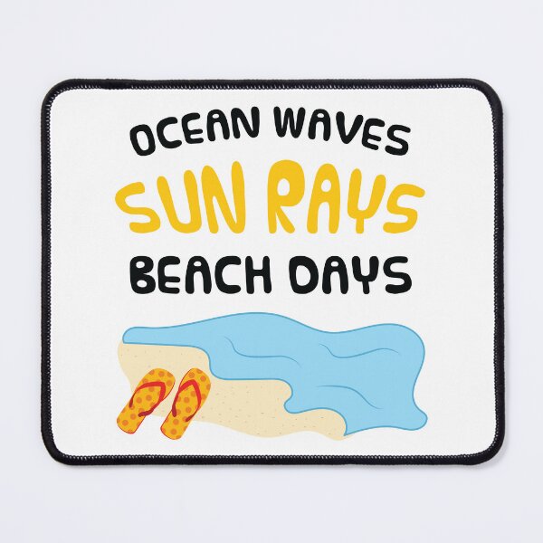 Item preview, Ocean Waves Sun Rays Beach Days Funny Summer Time Vacay Mode On Holiday designed and sold by dass-art.