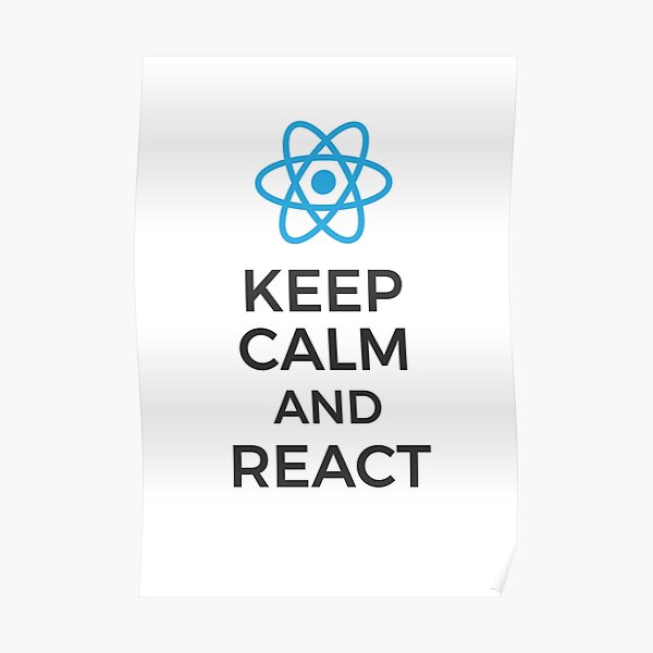 React Js Posters for Sale | Redbubble