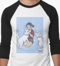kirstin maldonado - olaf and pascal Men's Baseball ¾ T-Shirt