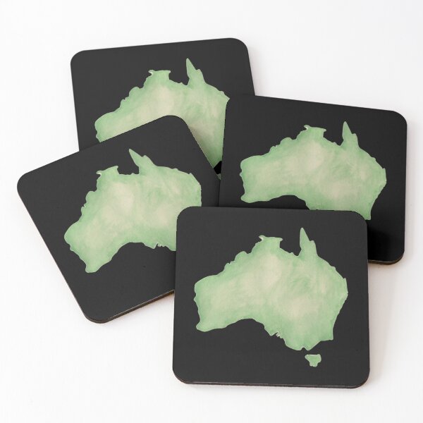 Item preview, Australian map   designed and sold by AnticvalleyVin.