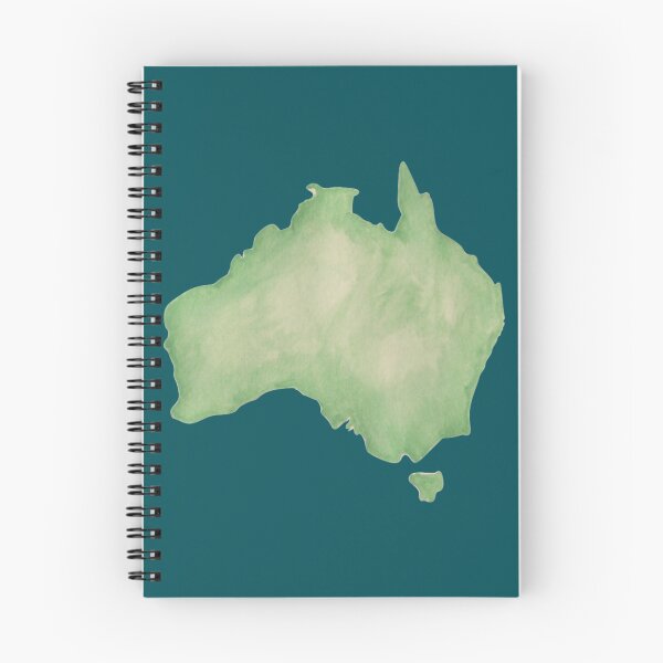 Item preview, Australian map   designed and sold by AnticvalleyVin.