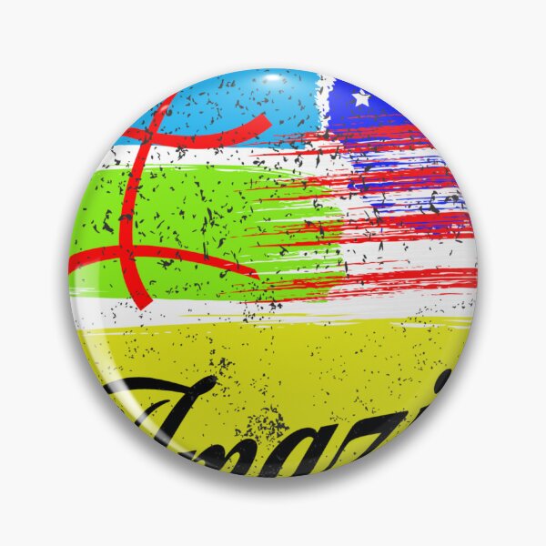Artikelvorschau, American Grown Amazigh Roots American & Berber Amazigh-Flagge entworfen und verkauft von Tarikbouchmal.