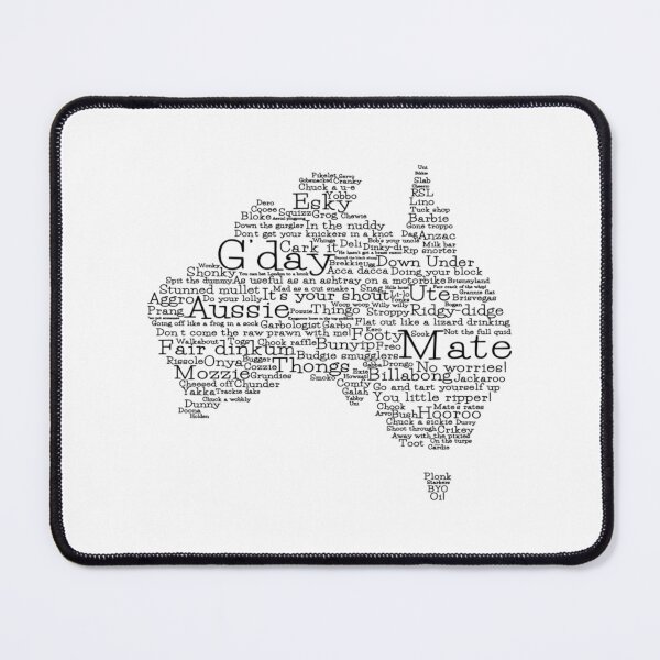 Item preview, Australian slang map   designed and sold by AnticvalleyVin.