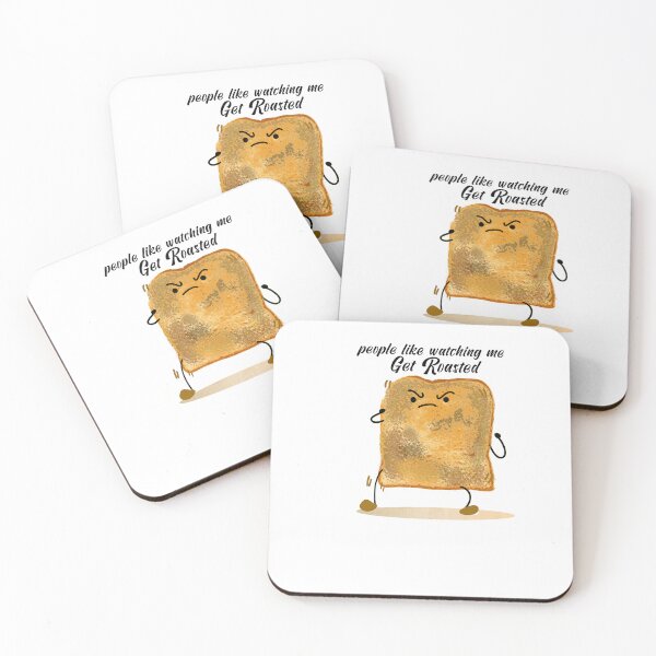 Item preview, angry roasted toast designed and sold by Y2AA.
