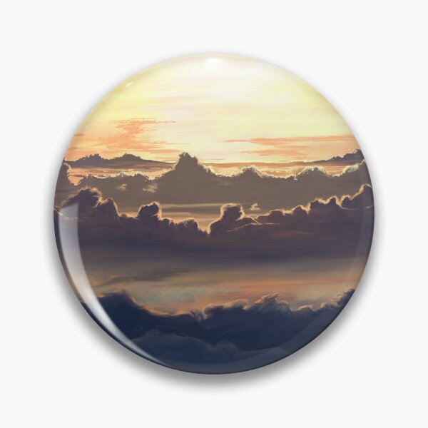 Item preview, Painting "Above the mystery clouds" (alternative) designed and sold by MarkozeArts.