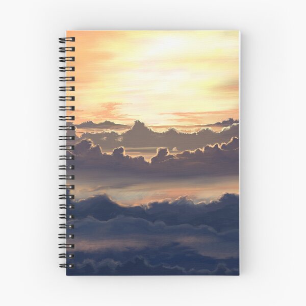 Item preview, Painting "Above the mystery clouds" (alternative) designed and sold by MarkozeArts.