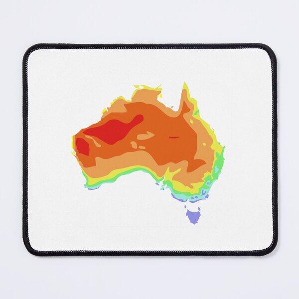 Item preview, Heat Map of Australia   designed and sold by AnticvalleyVin.