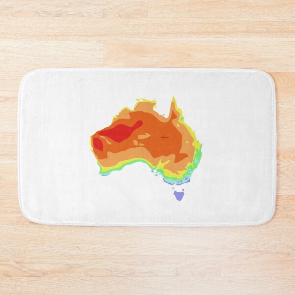 Item preview, Heat Map of Australia   designed and sold by AnticvalleyVin.