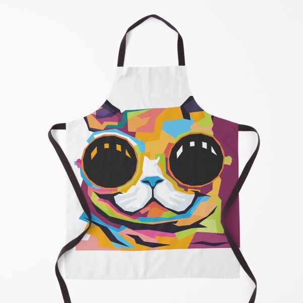 Item preview, ' Goggle eyed kitty ' designed and sold by MARYMAXMAC.