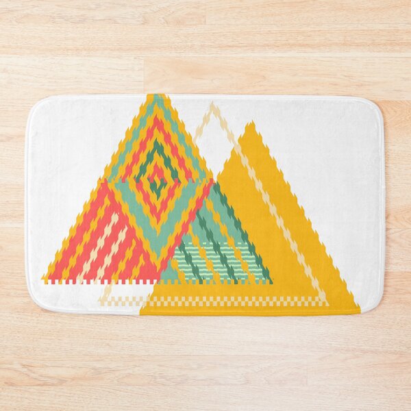 Item preview, Overlapped Triangle shape abstract fusion graphic art designed and sold by ABeeSees.