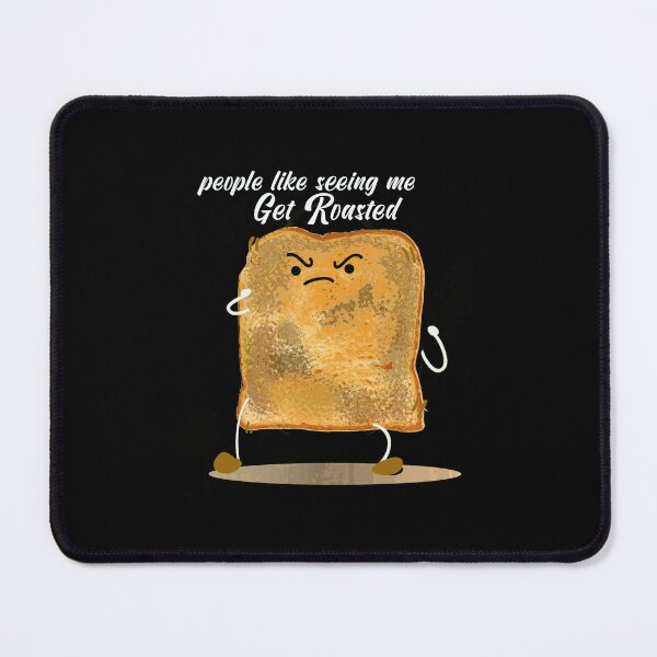 Item preview, angry roasted toast designed and sold by Y2AA.