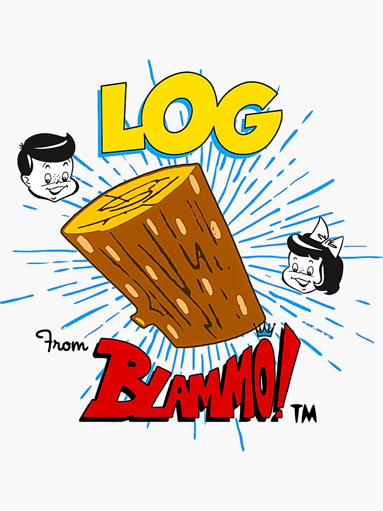 "Ren Stimpy Log Inspired by Ren And Stimpy" Sticker for Sale by
