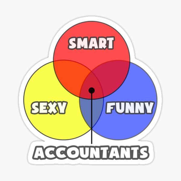 Item preview, Venn Diagram ... Accountant Humor designed and sold by TKUP22.