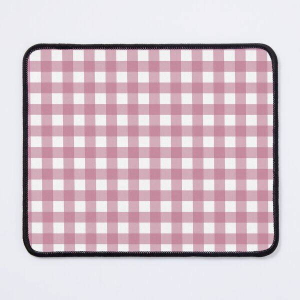Item preview, rose pink gingham patterned designed and sold by ImagineKaye.
