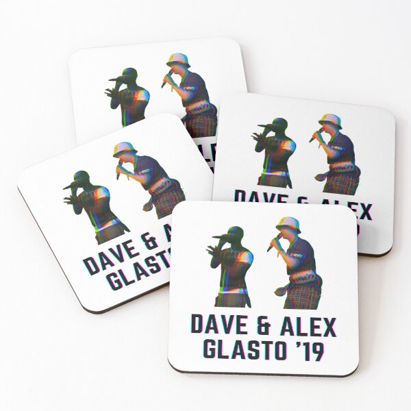 Item preview, Dave & Alex Glasto 2019 - Santandave Santan Festival Glastonbury Music Gig Grime UK Rap Rapper Design designed and sold by raretshirtsuk.