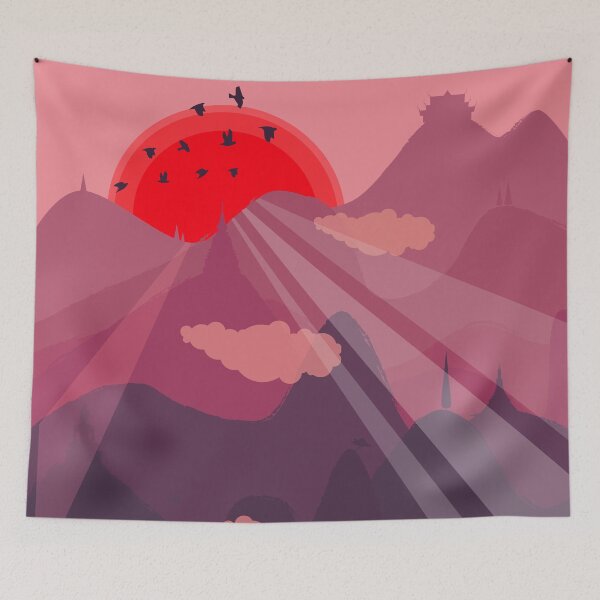 Item preview, Northern Thailand - Gate to Heaven - Travel Poster designed and sold by Boogosh.