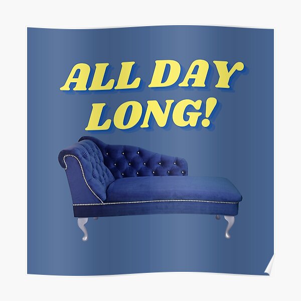 "All Day Long On The Chaise Longue (Wet Leg) Funny Glastonbury