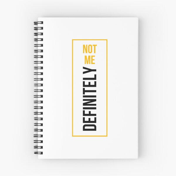 Item preview, Definitely not me  designed and sold by M-Infinite.