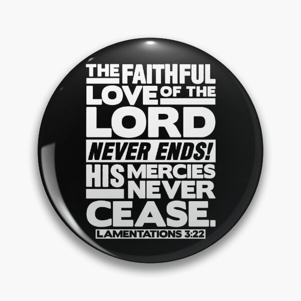 Item preview, Lamentations 3:22 Faithful Love  designed and sold by plushism.